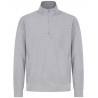 Henbury Unisex Sustainable 1/4 Zip Sweatshirt