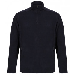 Henbury Zip Neck Micro Fleece