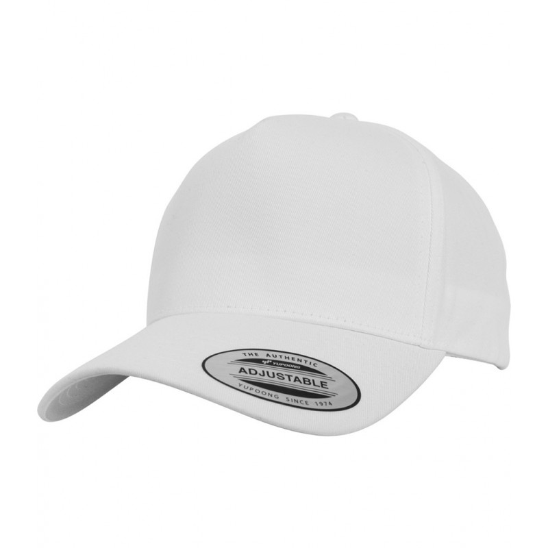 Flexfit 5 Panel Curved Classic Snapback Cap