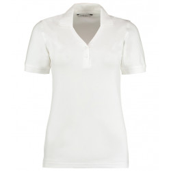 Kustom Kit Sophia Comfortec® V Neck Polo Shirt