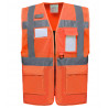 Yoko Hi-Vis Top Cool Open Mesh Executive Waistcoat