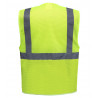 Yoko Hi-Vis Top Cool Open Mesh Executive Waistcoat