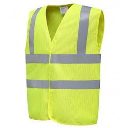 Yoko Hi-Vis Anti-Static Flame Retardant Waistcoat