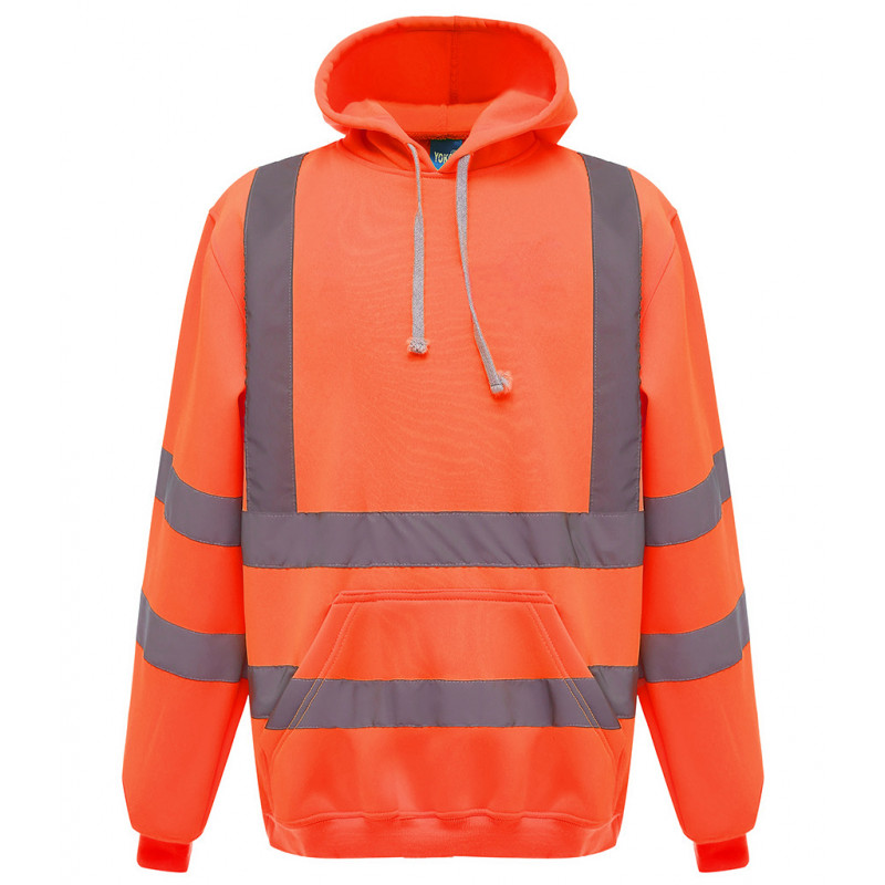 Yoko Hi-Vis Pull Over Hoodie