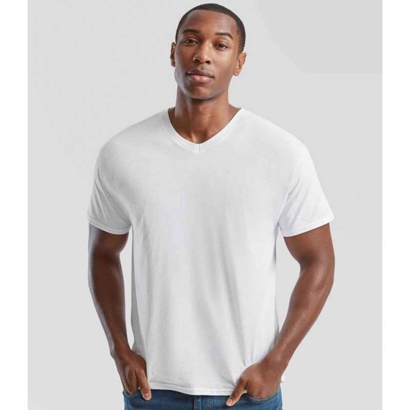 Fruit of the Loom Original V Neck T-Shirt