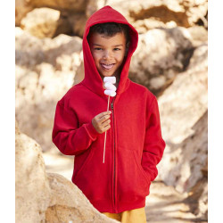 Fruit of the Loom Kids Classic Zip Hooded Sweatshirt