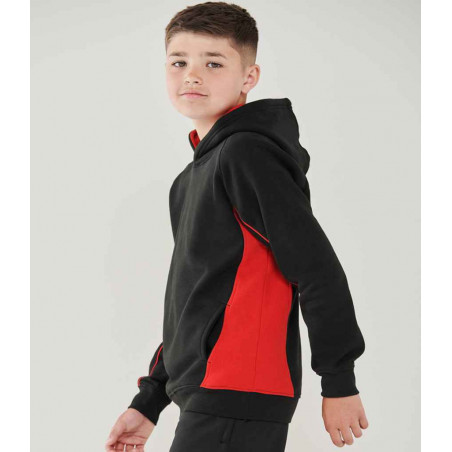 Finden + Hales Kids Contrast Hooded Sweatshirt