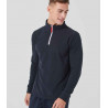 Finden + Hales Zip Neck Piped Micro Fleece