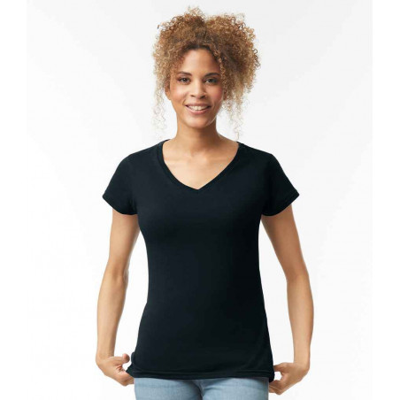 Gildan Ladies SoftStyle® V Neck T-Shirt
