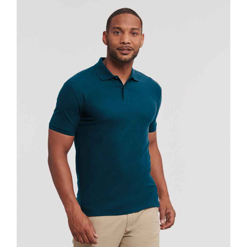 Russell Authentic Eco Piqué Polo Shirt