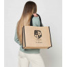 Brand Lab Jute Tipped Shopper