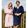 Brand Lab Unisex Hooded Cuffed Robe