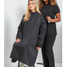 Premier Waterproof Long Sleeve Salon Gown - Black