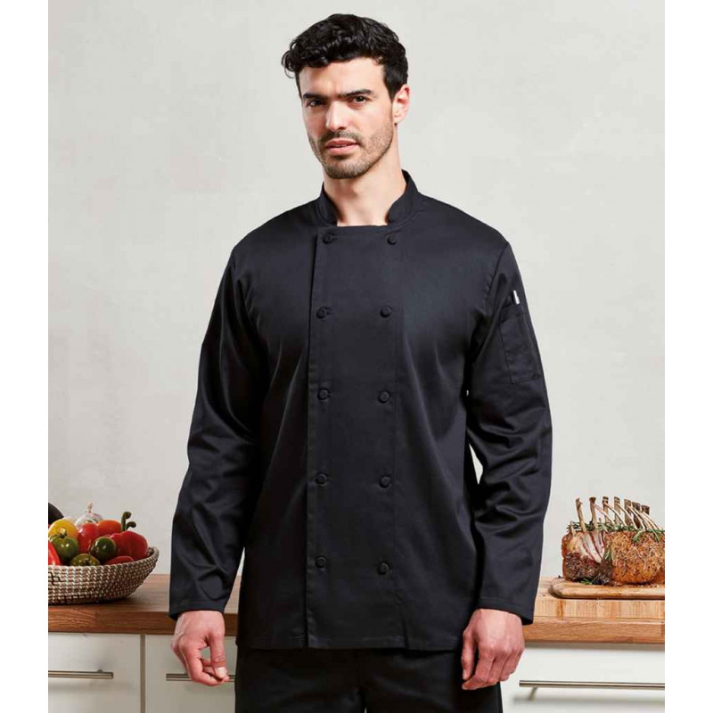 Premier Coolchecker® Long Sleeve Chef's Jacket
