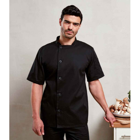 Premier Essential Short Sleeve Chef's Jacket
