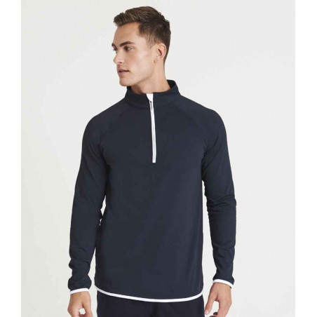 AWDis Cool Half Zip Sweat Top