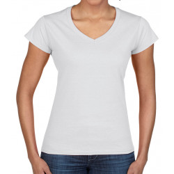 Gildan Ladies SoftStyle® V Neck T-Shirt
