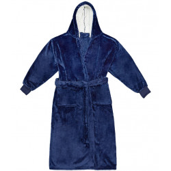 Brand Lab Unisex Hooded Cuffed Robe