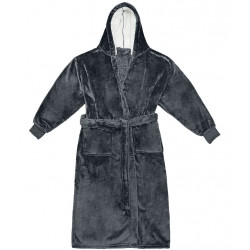Brand Lab Unisex Hooded Cuffed Robe