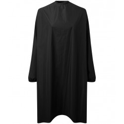 Premier Waterproof Long Sleeve Salon Gown - Black