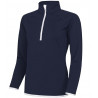 AWDis Ladies Cool Half Zip Sweat Top
