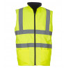 Yoko Hi-Vis Reversible Fleece Bodywarmer