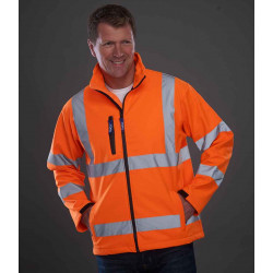 Yoko Hi-Vis Soft Shell Jacket