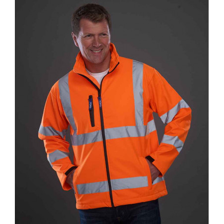 Yoko Hi-Vis Soft Shell Jacket