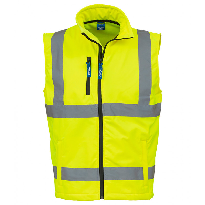 Yoko Hi-Vis Soft Shell Gilet