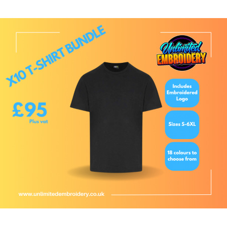 RTX x10 T-shirt bundle