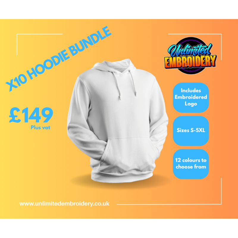 10x Hoodie Bundle