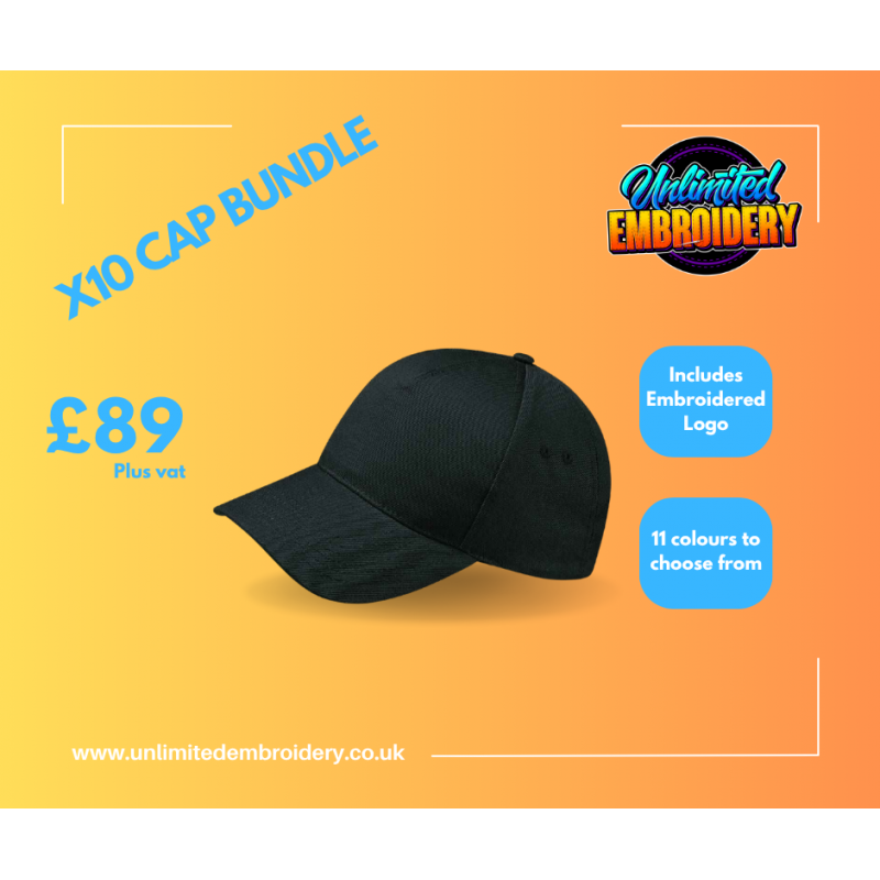 Ultimate 5 Panel Cap x10 bundle