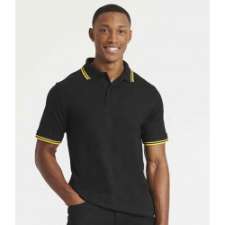 AWDis Stretch Tipped Piqué Polo Shirt