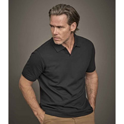 Tee Jays Luxury Stretch V Neck Polo Shirt