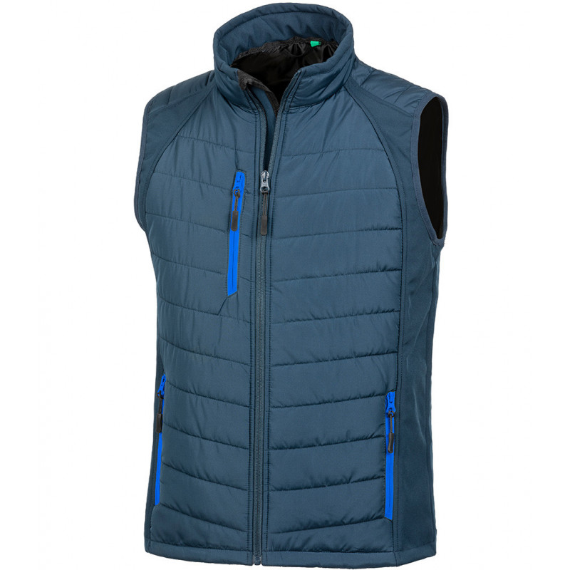 Result Genuine Recycled Compass Padded Gilet