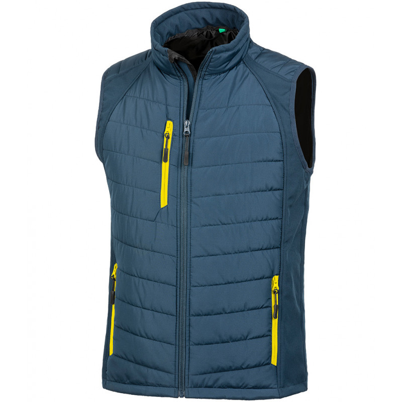 Result Genuine Recycled Compass Padded Gilet