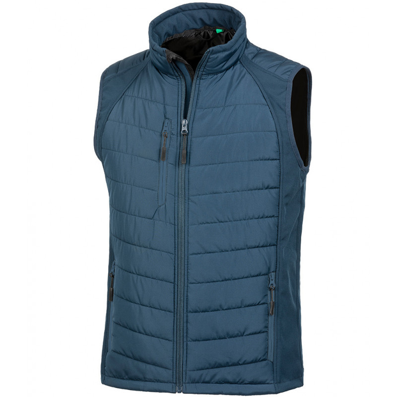 Result Genuine Recycled Compass Padded Gilet