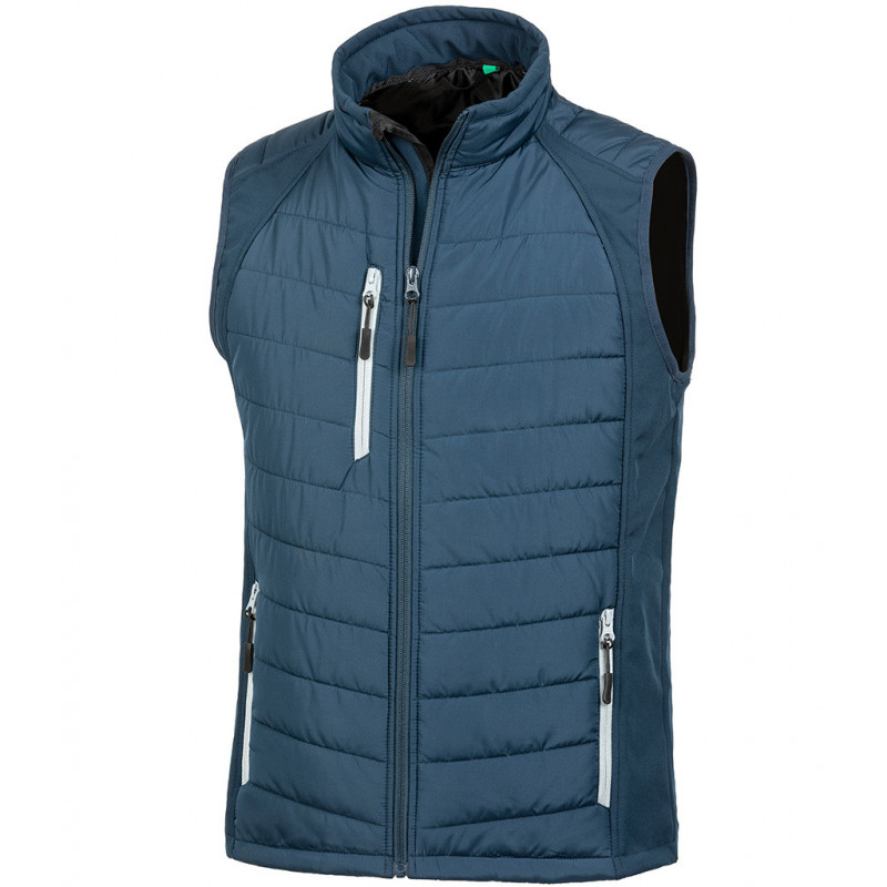 Result Genuine Recycled Compass Padded Gilet