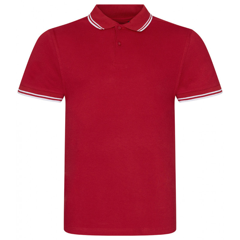 AWDis Stretch Tipped Piqué Polo Shirt