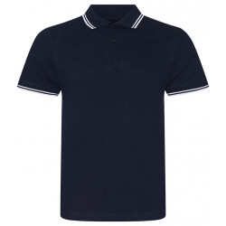 AWDis Stretch Tipped Piqué Polo Shirt