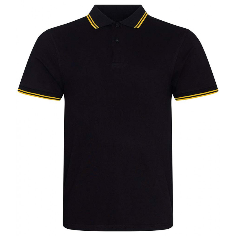 AWDis Stretch Tipped Piqué Polo Shirt