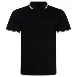 AWDis Stretch Tipped Piqué Polo Shirt