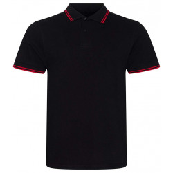 AWDis Stretch Tipped Piqué Polo Shirt