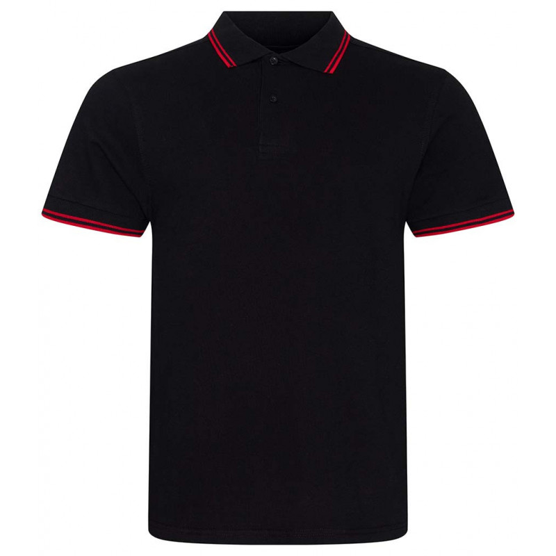 AWDis Stretch Tipped Piqué Polo Shirt