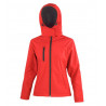 Result Core Ladies Hooded Soft Shell Jacket