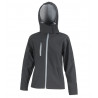 Result Core Ladies Hooded Soft Shell Jacket