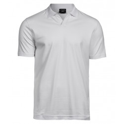 Tee Jays Luxury Stretch V Neck Polo Shirt