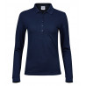 Tee Jays Ladies Luxury Stretch Long Sleeve Polo Shirt