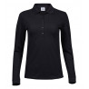 Tee Jays Ladies Luxury Stretch Long Sleeve Polo Shirt