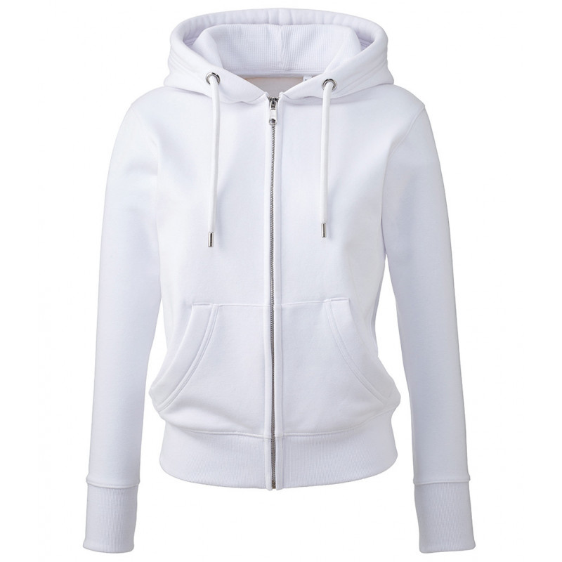 Anthem Ladies Organic Full Zip Hoodie